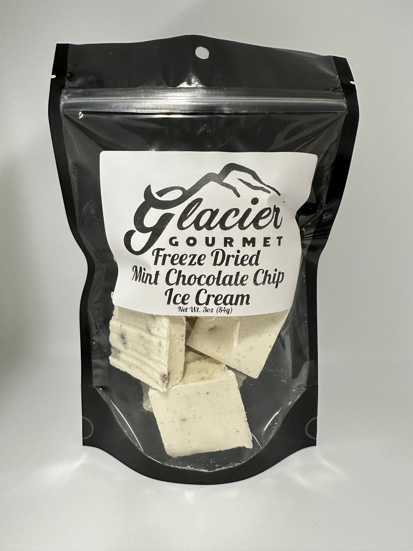 Freeze Dried Mint Chocolate Chip Ice Cream  - 3oz Bag