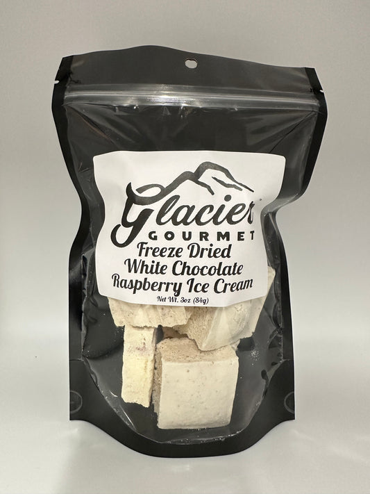 Freeze Dried White Chocolate Raspberry Ice Cream - 3oz Bag