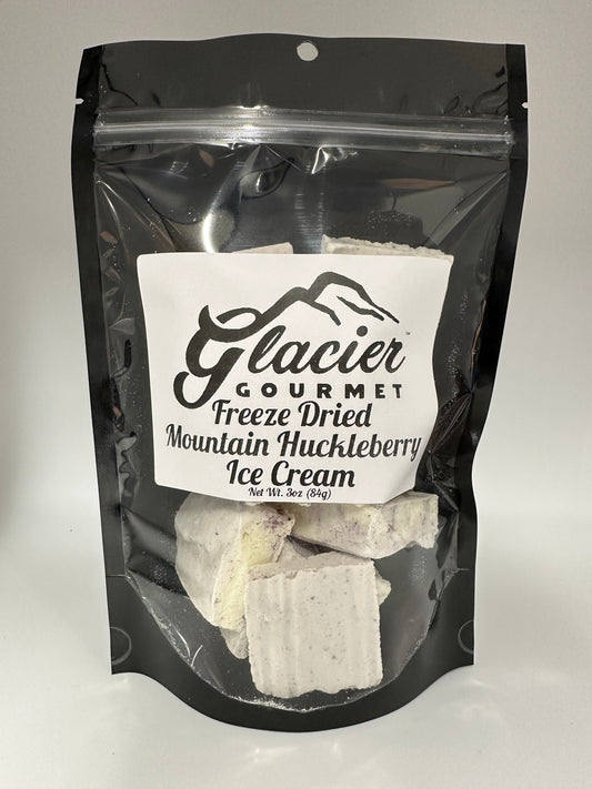 Freeze Dried Mountain Huckleberry Ice Cream - 3oz Bag